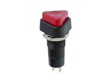 Push-Button Switch Off-(On) Red