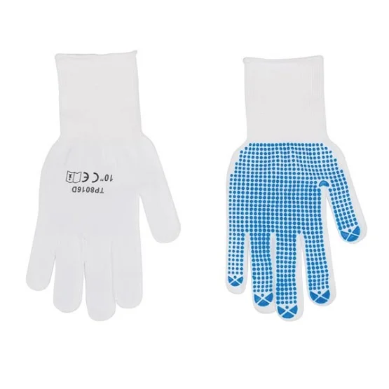 Guantes Con Puntos En Pvc - Talla 10 / Xl