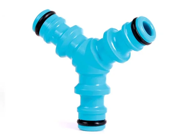 Cellfast - Conector de 2 Vias para Mangueira de Jardim - 1/2" - 5/8