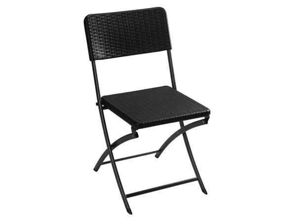 Silla Plegable de Mimbre