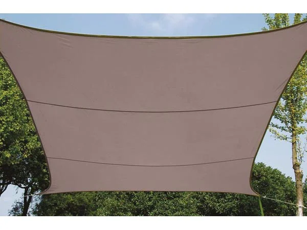 Toldo Vela - Quadrado - 5 X 5 M - Cor: Cinza