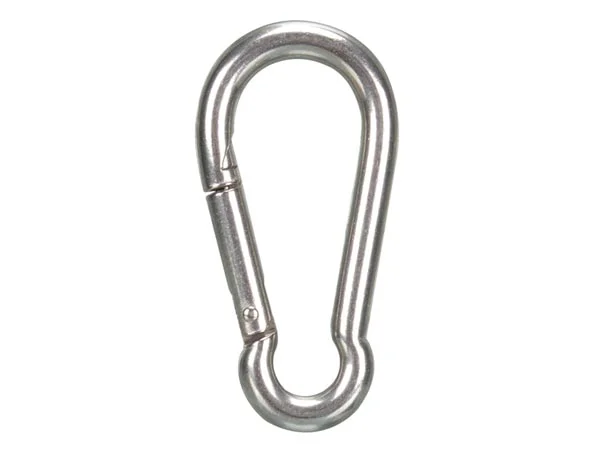 Gancho de Presión de Acero Inoxidable -  8 X 80 .