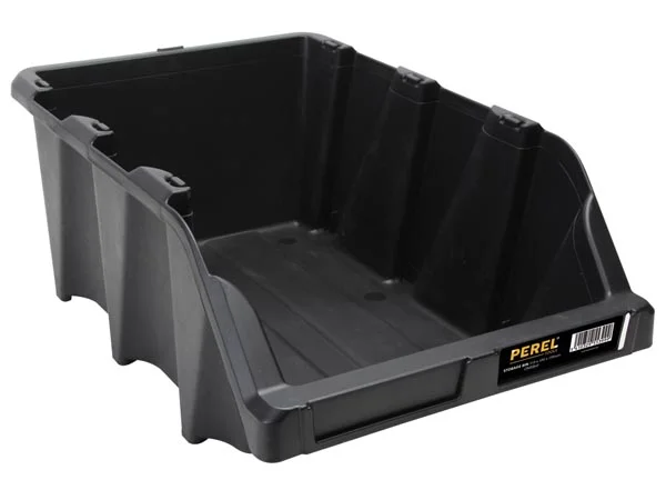 Cesta de Almacenamiento 310 X 490 X 195 Mm Negro
