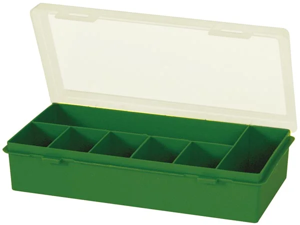 Caixa de Arrumação 240 X 140 X 54 Mm - 7 Compart.