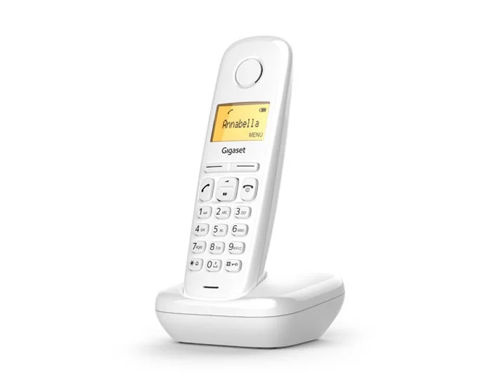 Telefone Sem Fios Gigaset A170 Sem Fios 1,5" Branco 
