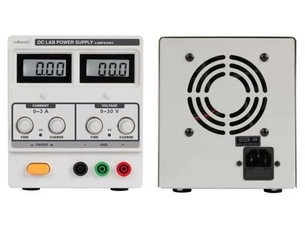 Fonte de Alimentação Dc para Laboratório 0-30 Vdc