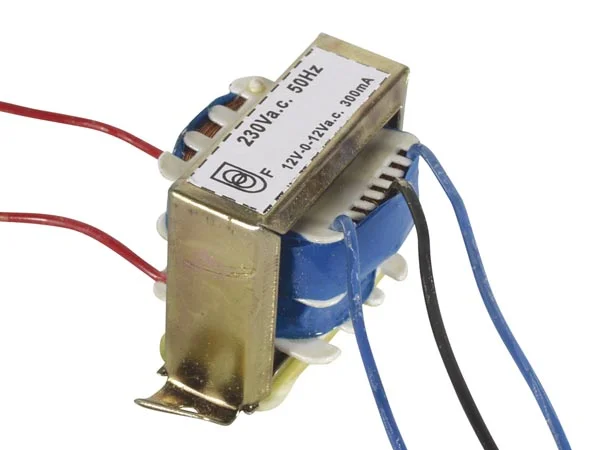 Transformador de Quadro Aberto 7.2 Va 2 X 12 V~ 300 Ma Máx.