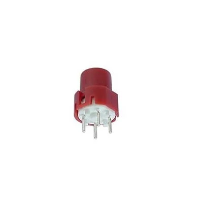 Interruptor de Llave Redondo de 9,0 Mm Rojo