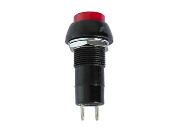 R18-25b  Pushbutton Switch Off-(On) Red 1a/125v