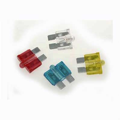 Car Fuse With Indicator Light (20a - Yellow)