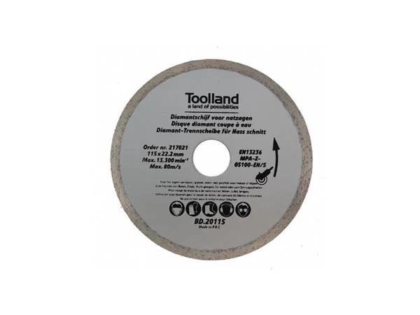 Disco de Diamante - 180 Mm X 25.4 Mm