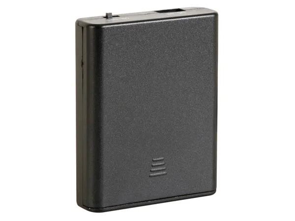 Battery Holder For 4 X Aa-Cell (With Usb Connector) + Switch