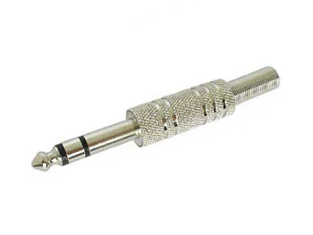 Ficha Jack 6.35 Estéreo Macho