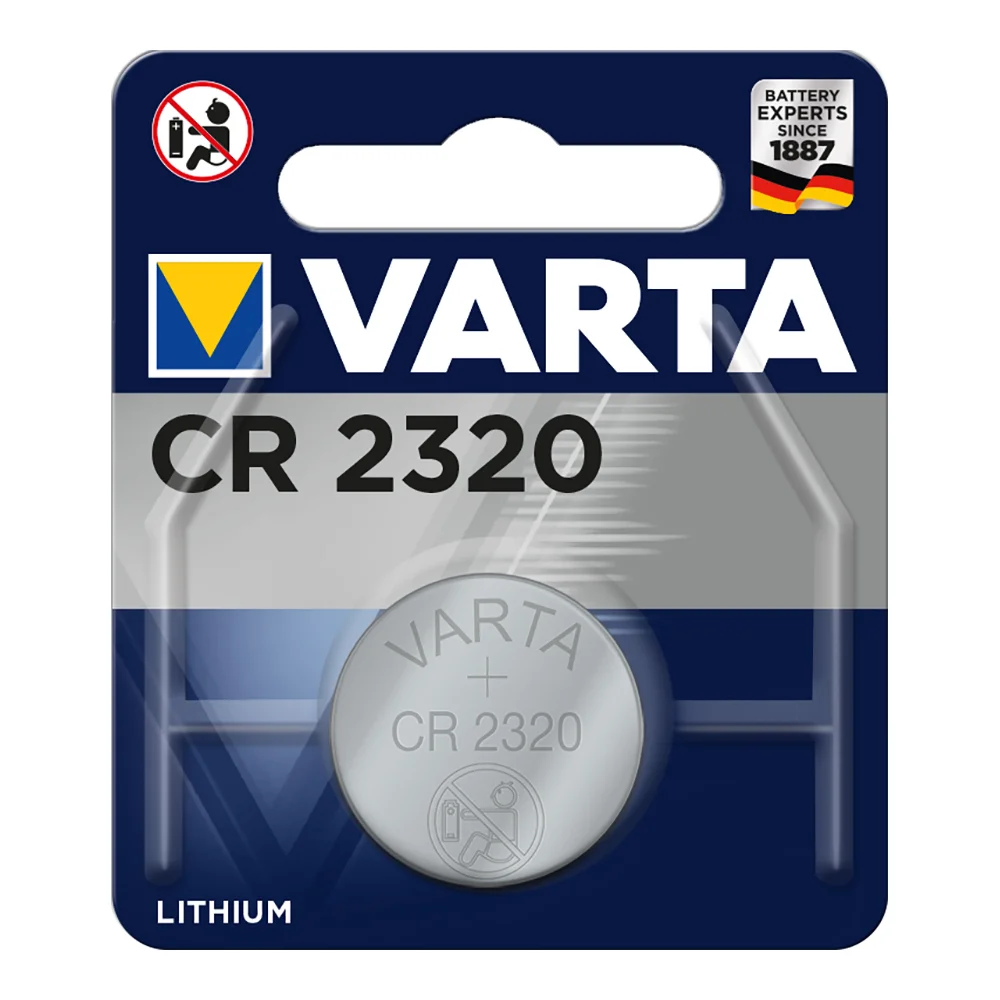 Pilha Varta Lithium Cr2320 3v (Blíster 1 Unid)  .