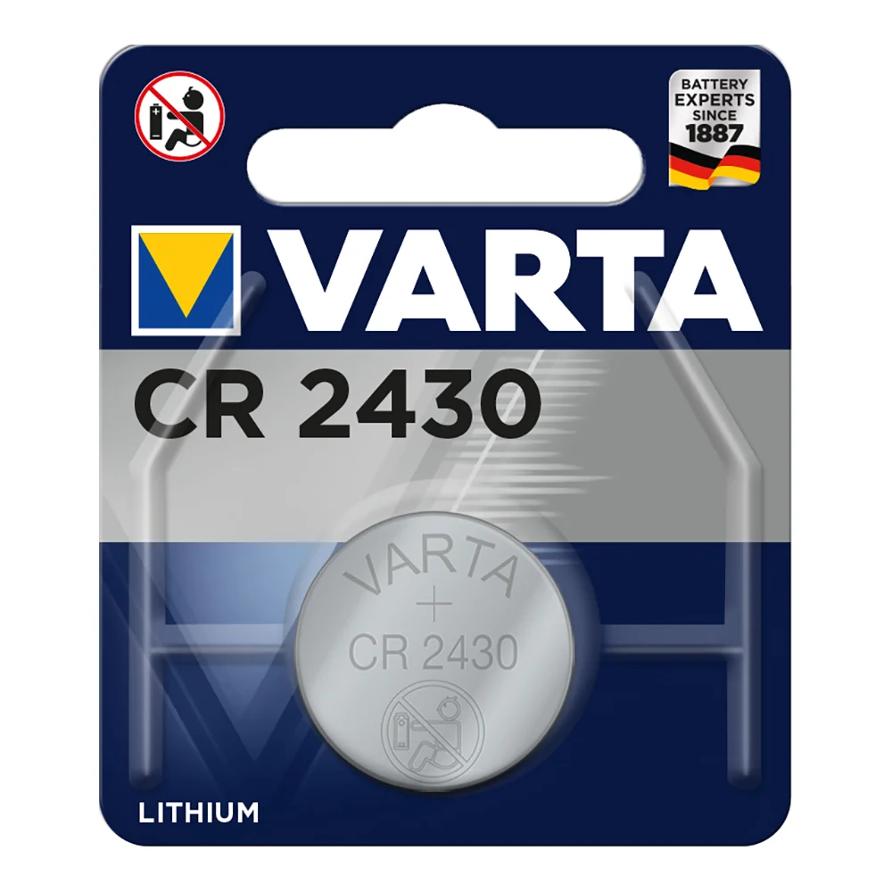 Pilha Varta Cr2430 3v Blíster 1un