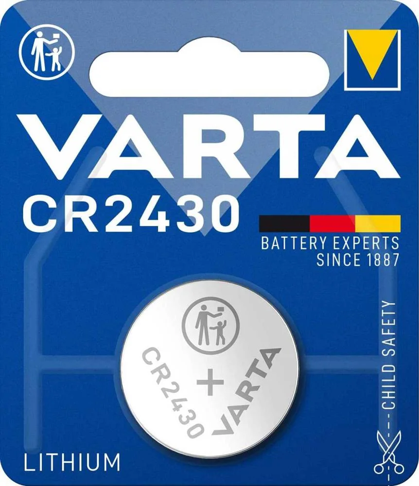 Pilha Varta Cr2430 3v Blíster 1un