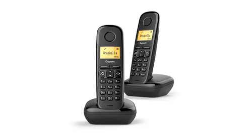 Telefone sem-fios dect Gigaset A270 Duo preto