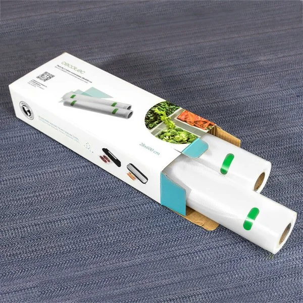 Rollos para Envasar 20*600 para Máquina Cecotec