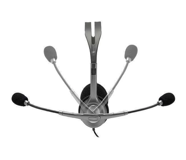 Auricularesmicro Logitech H111 Plateado