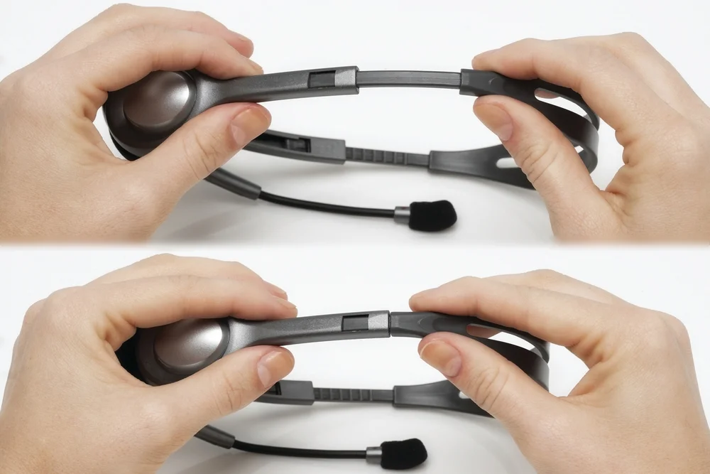 Auricularesmicro Logitech H111 Plateado