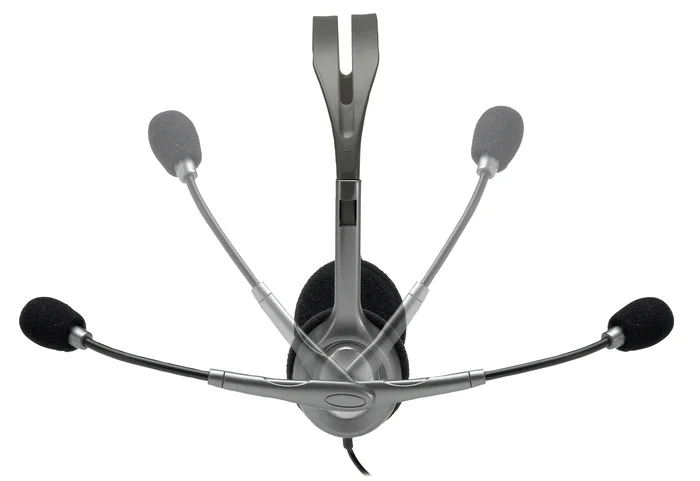 Auricularesmicro Logitech H111 Plateado