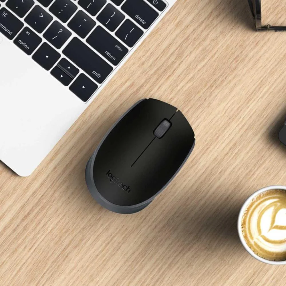 Raton Optico Logitech B170 Wireless Negro