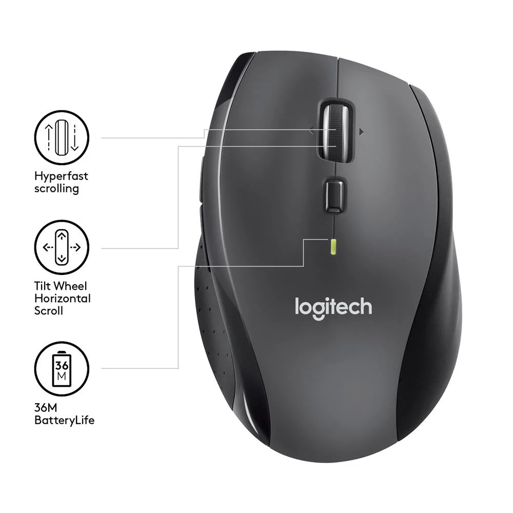 Raton Laser Logitech M705 Wireless Gris