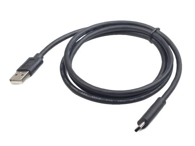 Cable Usb a 2.0 a Usb C Gembird 480 Mb/S Negro
