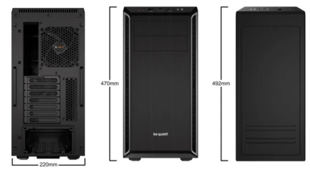 Torre Atx Be Quiet! Pure Base 600 Black/Silver