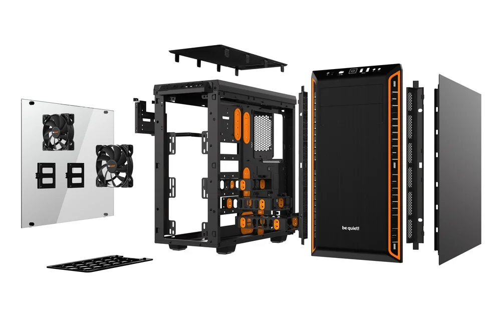 Torre Atx Be Quiet! Pure Base 600 Window Bla/Orang