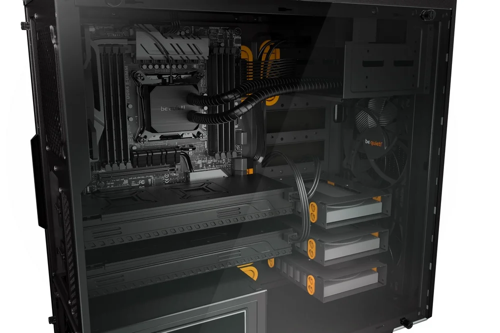 Torre Atx Be Quiet! Pure Base 600 Window Bla/Orang