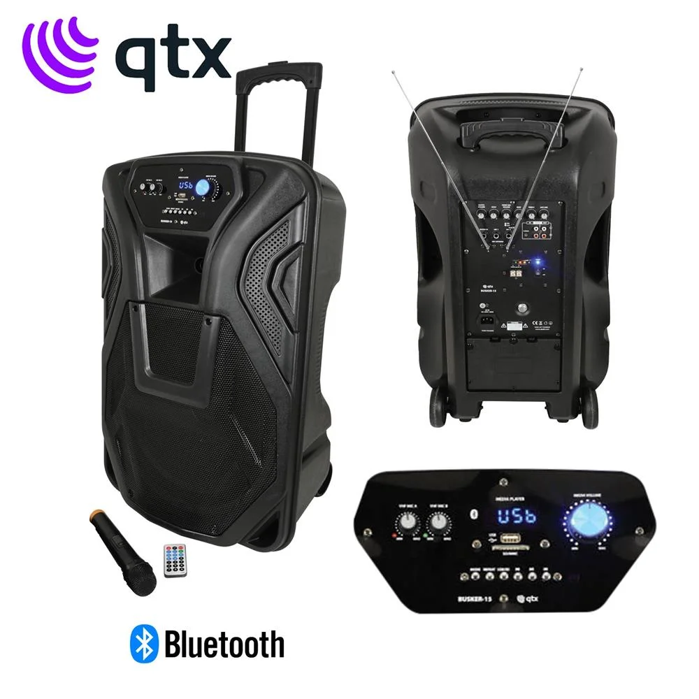 Busker-10 Pa + 1 X Vhf Mics + Usb/Sd/Fm/Bt