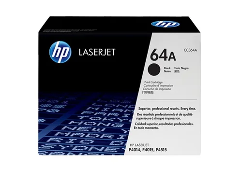 Tóner Original Hp 64a Preto