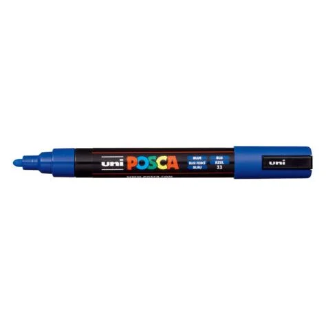 Marcador Pc-5m Posca 1.8-2.5mm Azul Uni-Ball 1527.