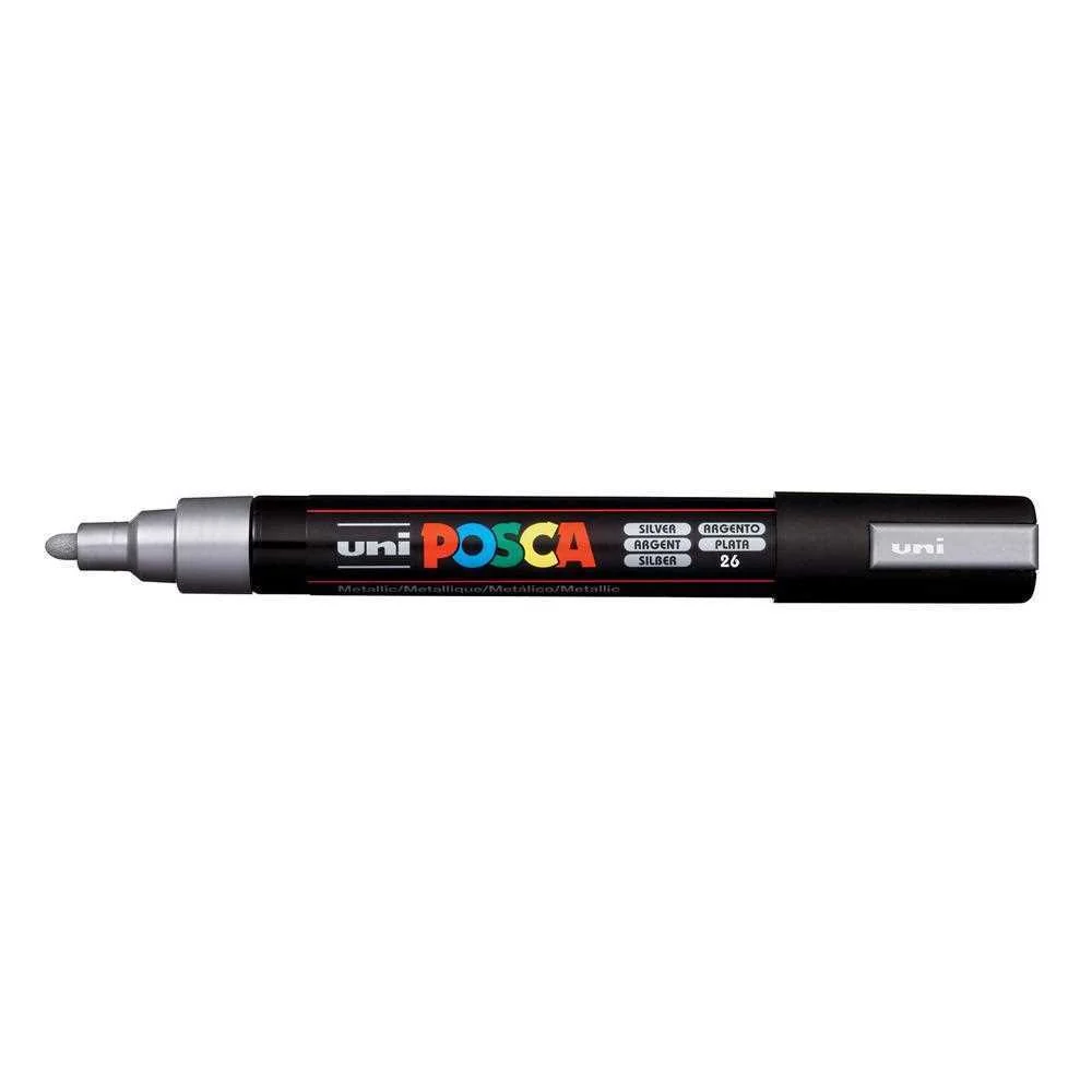 Marcador Prateado de Ponta 1.8-2.5mm PC-5M