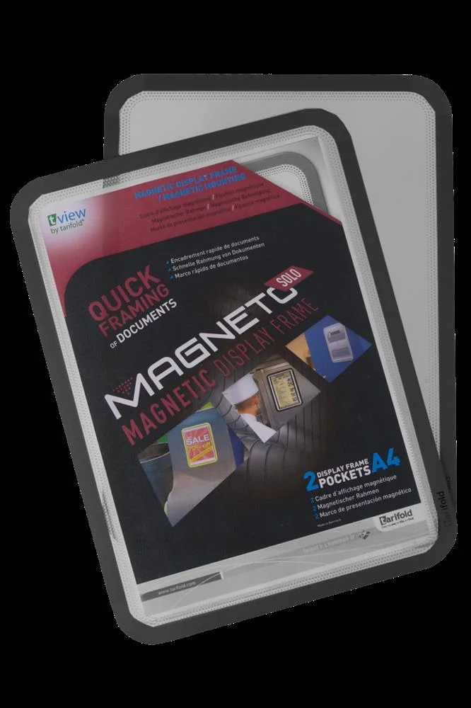 Tarifold Pack-2 Marco Magneto Iman A4 Negro Superf