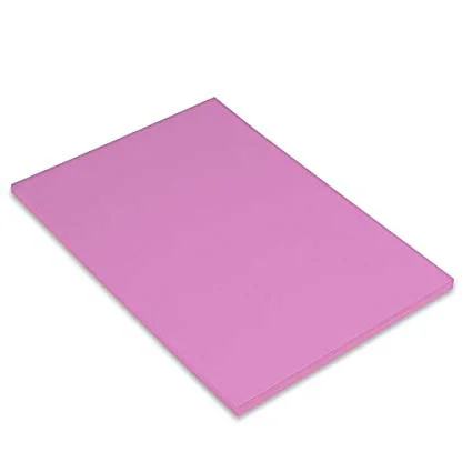 Pack 50 Hojas Cartulina Iris A4 185g Lila Canson .