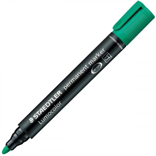Marcador Permanente Lumocolor 2mm Verde