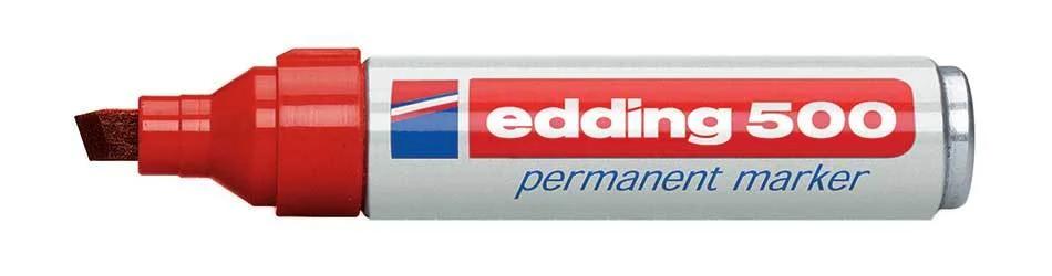 Edding 500 Perm Marker Red (4-500002)