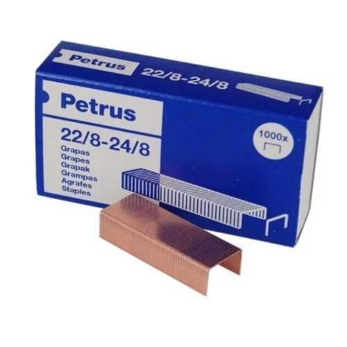Pet C.1000 Agrafos 22-24/8 Cobre 55714