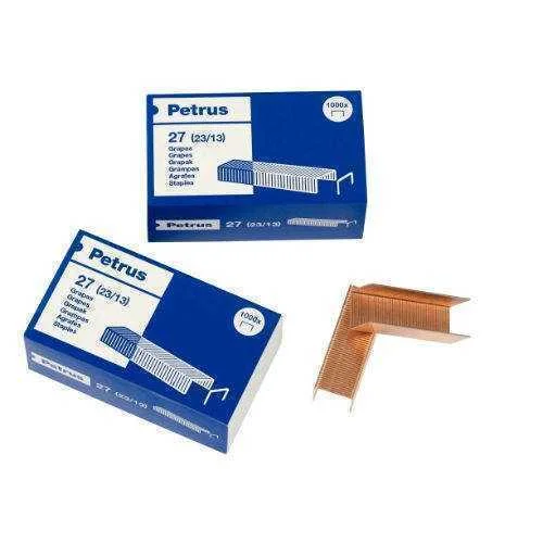 Pet C.1000 Agrafos N.27(23/13)Cobre 55720