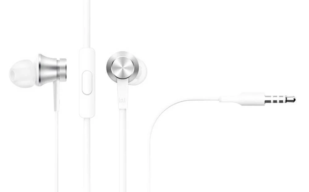 Auriculares Xiaomi Mi In-Ear Headphones Basic Cinza