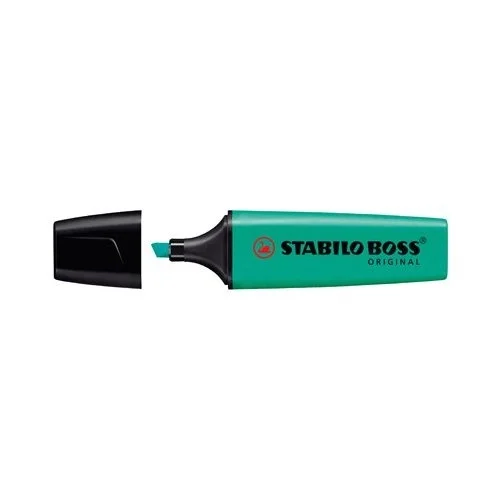 Marcador Fluorescente Stabilo Boss Turquesa