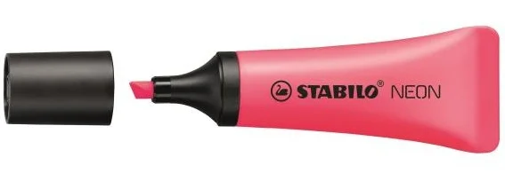 Marcador Fluorescente Neon Trazo 2/5mm. Rosa Stabilo 72/56