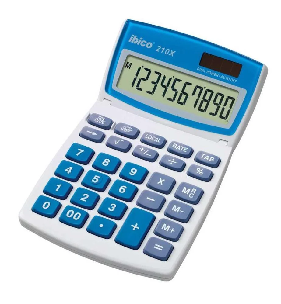 Calculadora de Sobremesa de 10 Digitos Modelo 210.