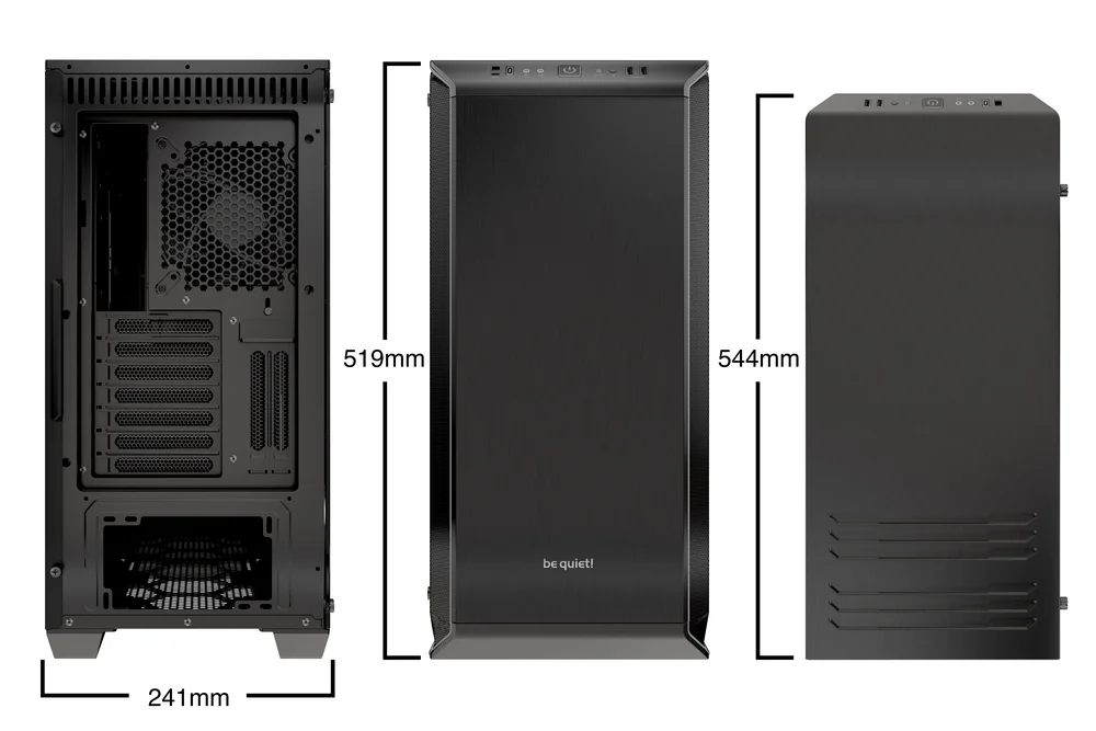 Torre E-Atx Be Quiet! Dark Base 700 Black Rgb