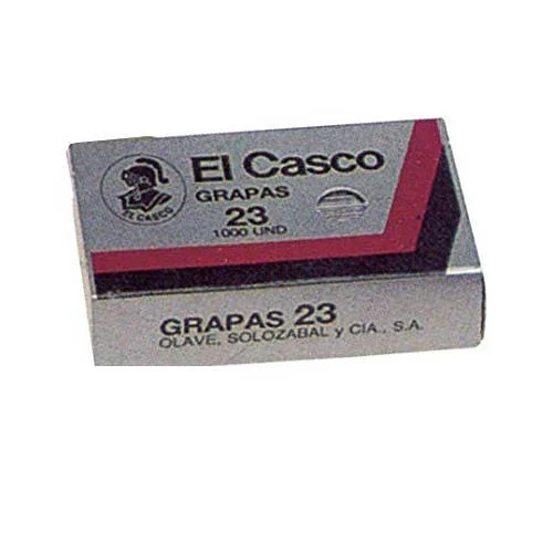 Caixa de 1000 Grampos Galvanizados Modelo 23 / 6g.