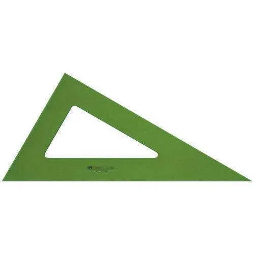 Cartabon 25cm No Graduada Color Verde Faber Caste.