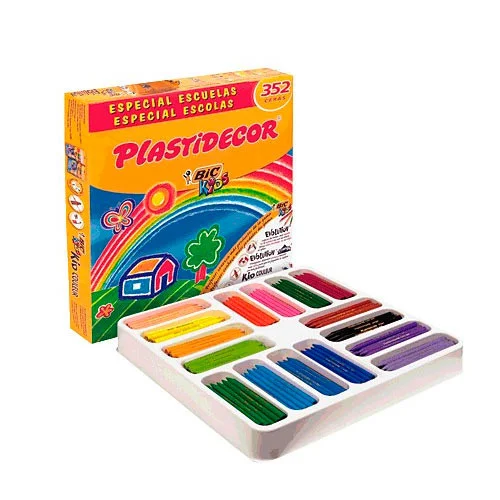 Bic C.352 Ceras De Plastidecor 841719