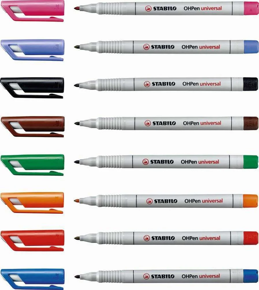 Stabilo Permanent Marker Ohpen Universal Fine Tip